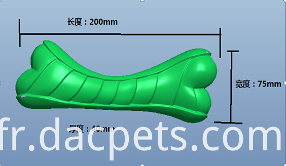 forme d'os tpr bone shape tpr